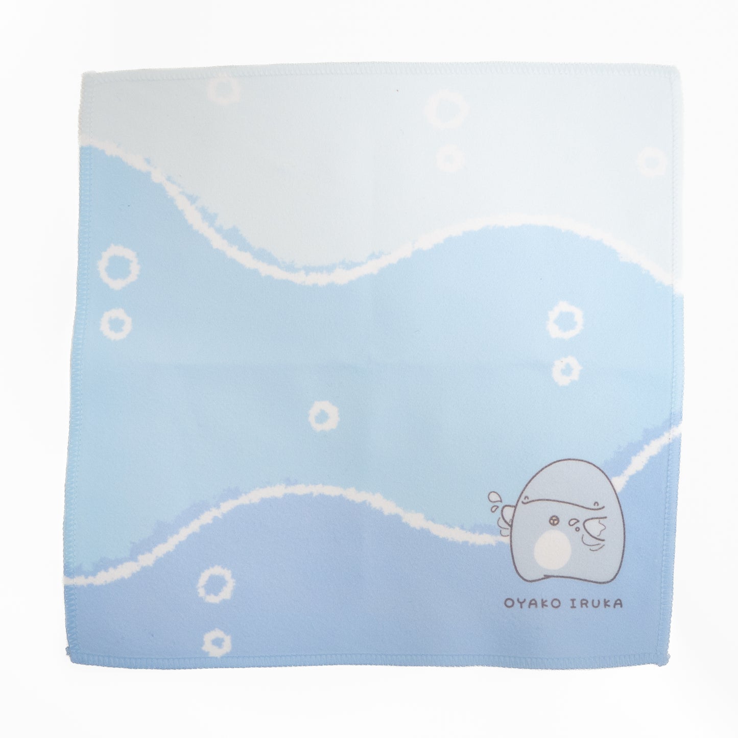 [Parent and child dolphin] Handkerchief towel