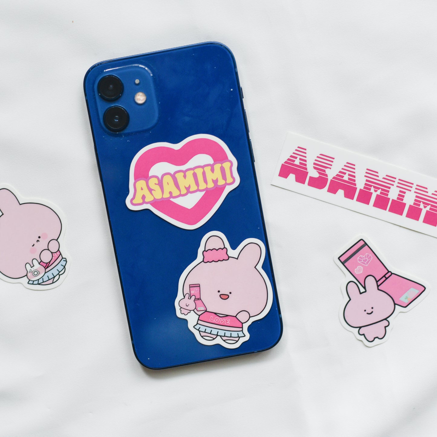 [Asamimi-chan] Gal Mimi sticker pack (5 pieces)