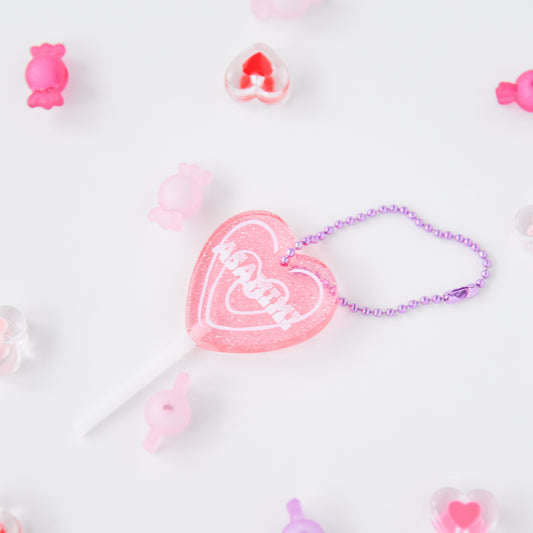 [Asamimi-chan] Acrylic Key Chain (Heart Candy) [Made-to-Order]