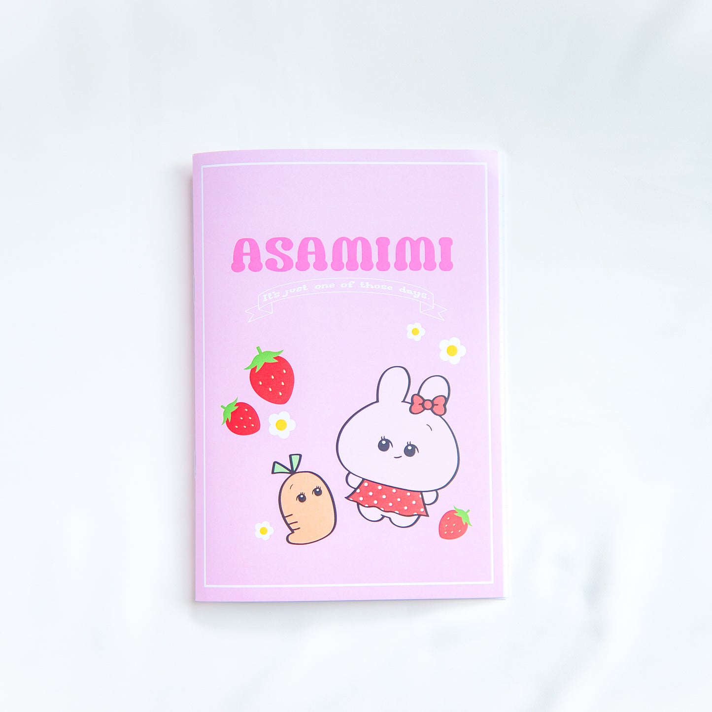 [Asamimi-chan] A5-Notizbuch (Erdbeere) (Retro) [Versand Mitte November]