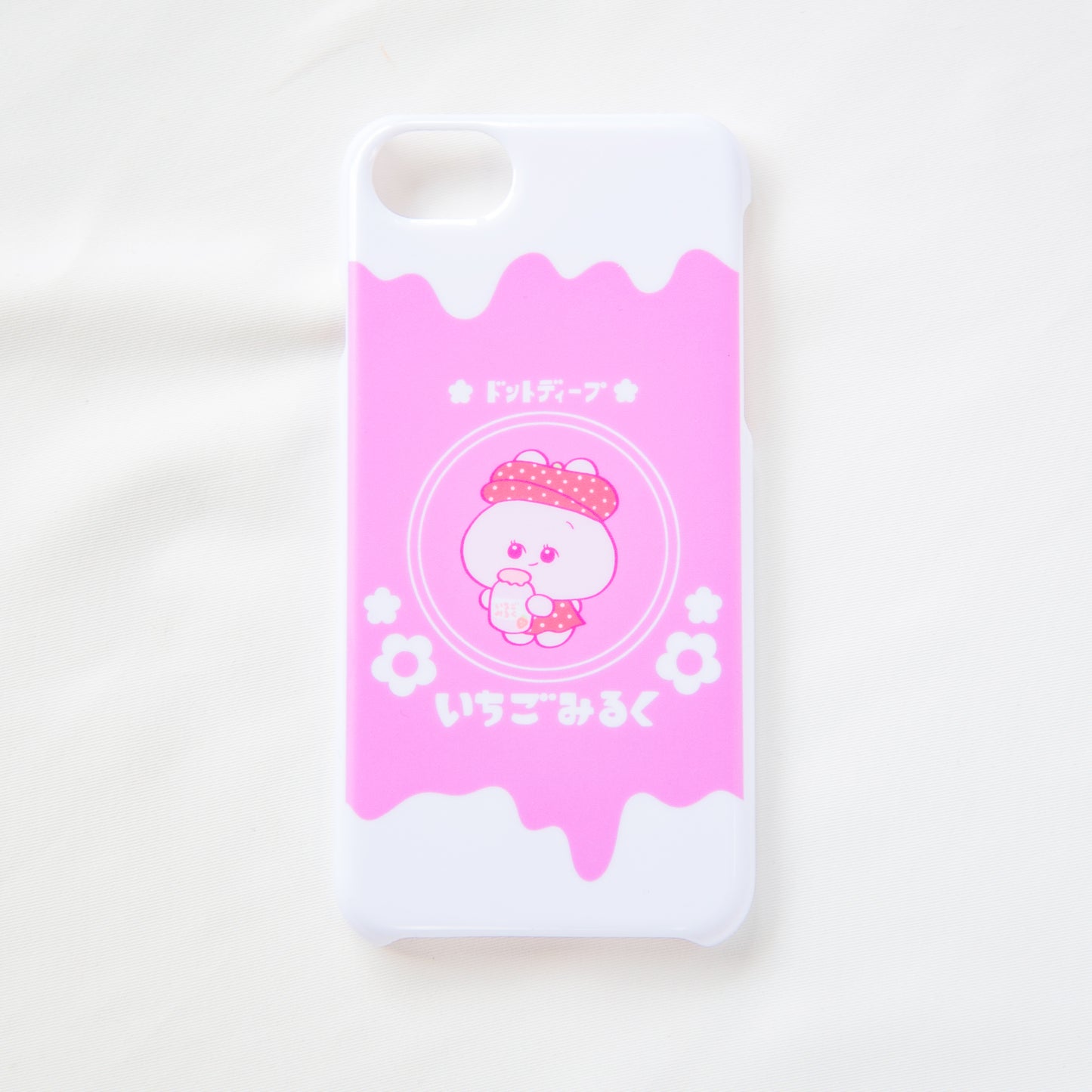 [Asamimi-chan] Smartphone-Hülle kompatibel mit fast allen Modellen (Ichigo Milk) au-Serie [Auf Bestellung gefertigt]