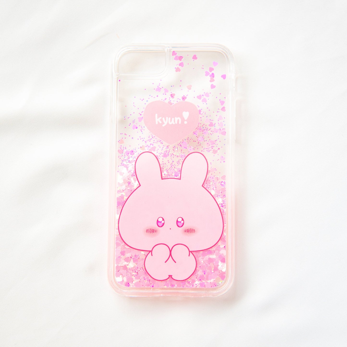 【あさみみちゃん】 iPhone11グリッターケース（きゅるみみ）