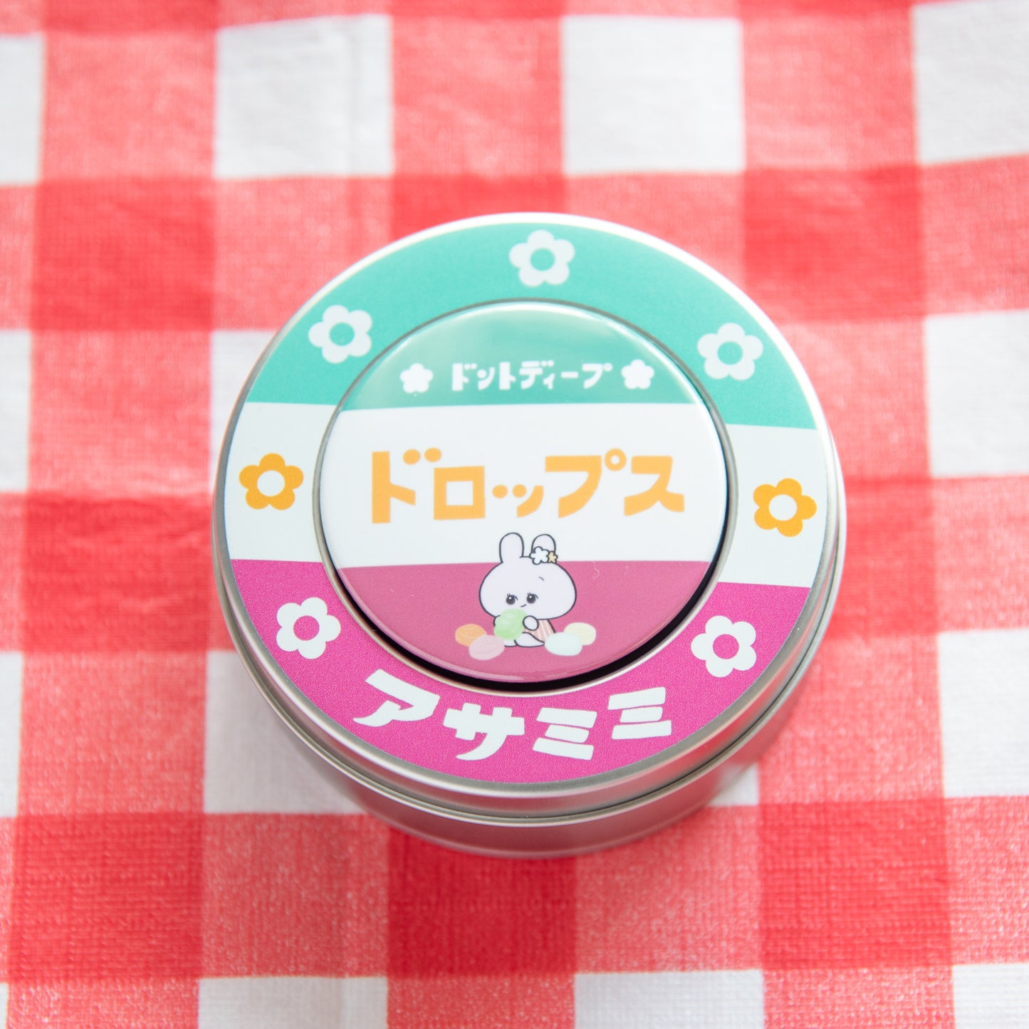 [Asamimi-chan] 帶磁鐵的罐頭盒 [定制]