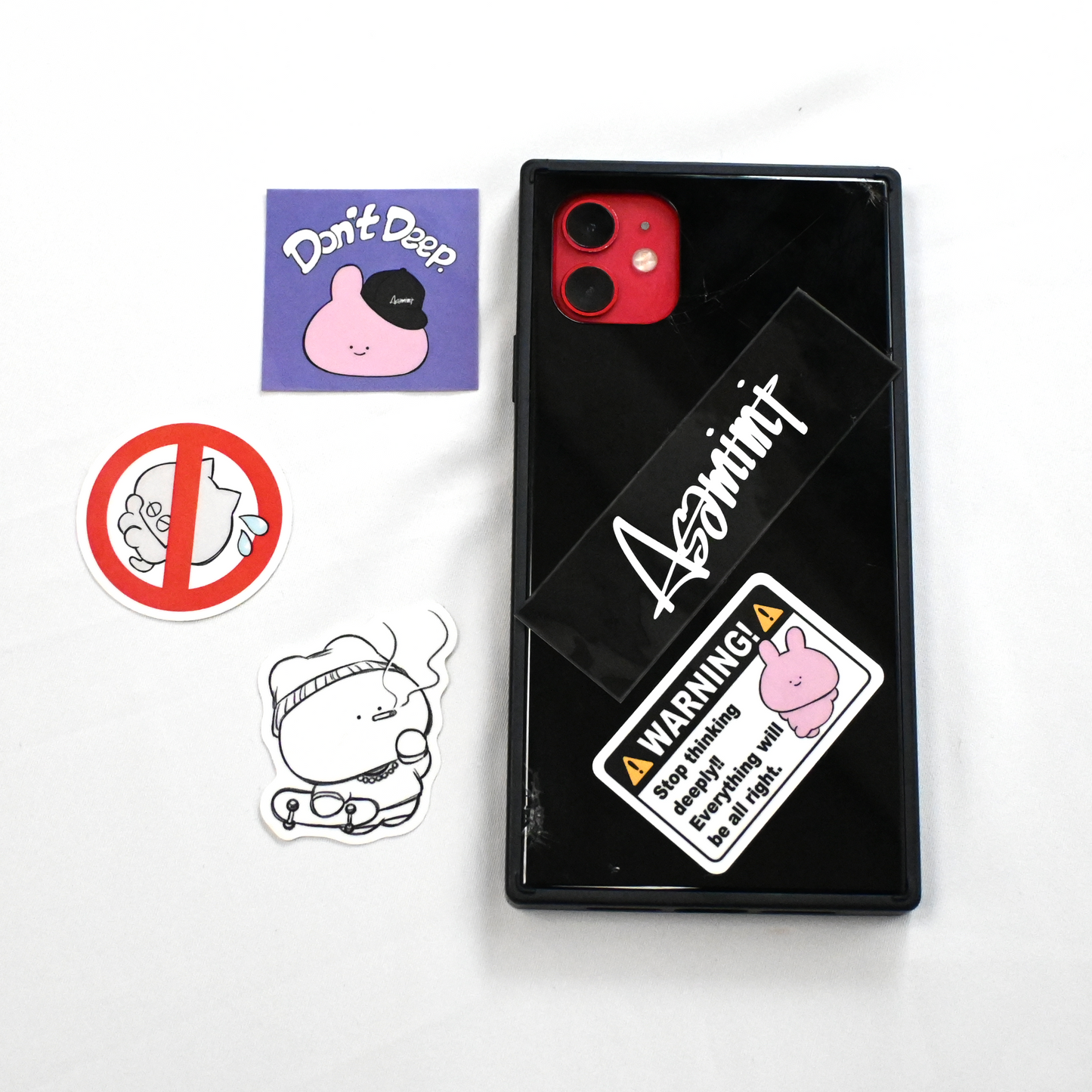 [Asamimi-chan] Street sticker pack (5 pieces)