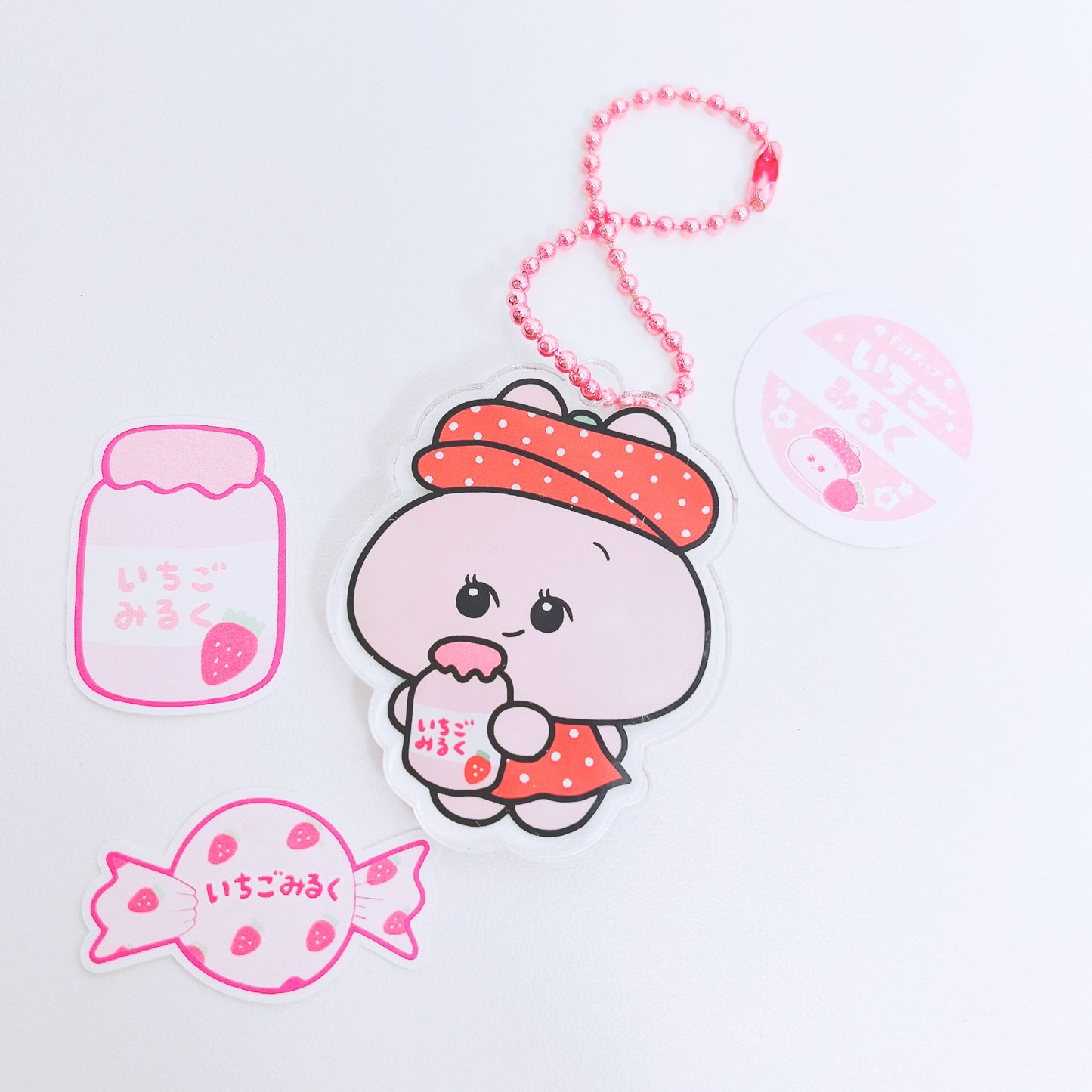 [Asamimi-chan] Flake sticker (retro) [shipped in mid-November]