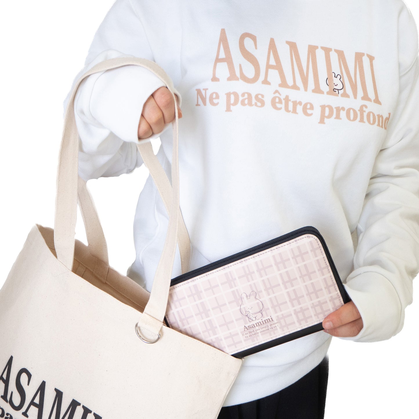 [Asamimi-chan] Tote bag (French girly) [shipped in early December]
