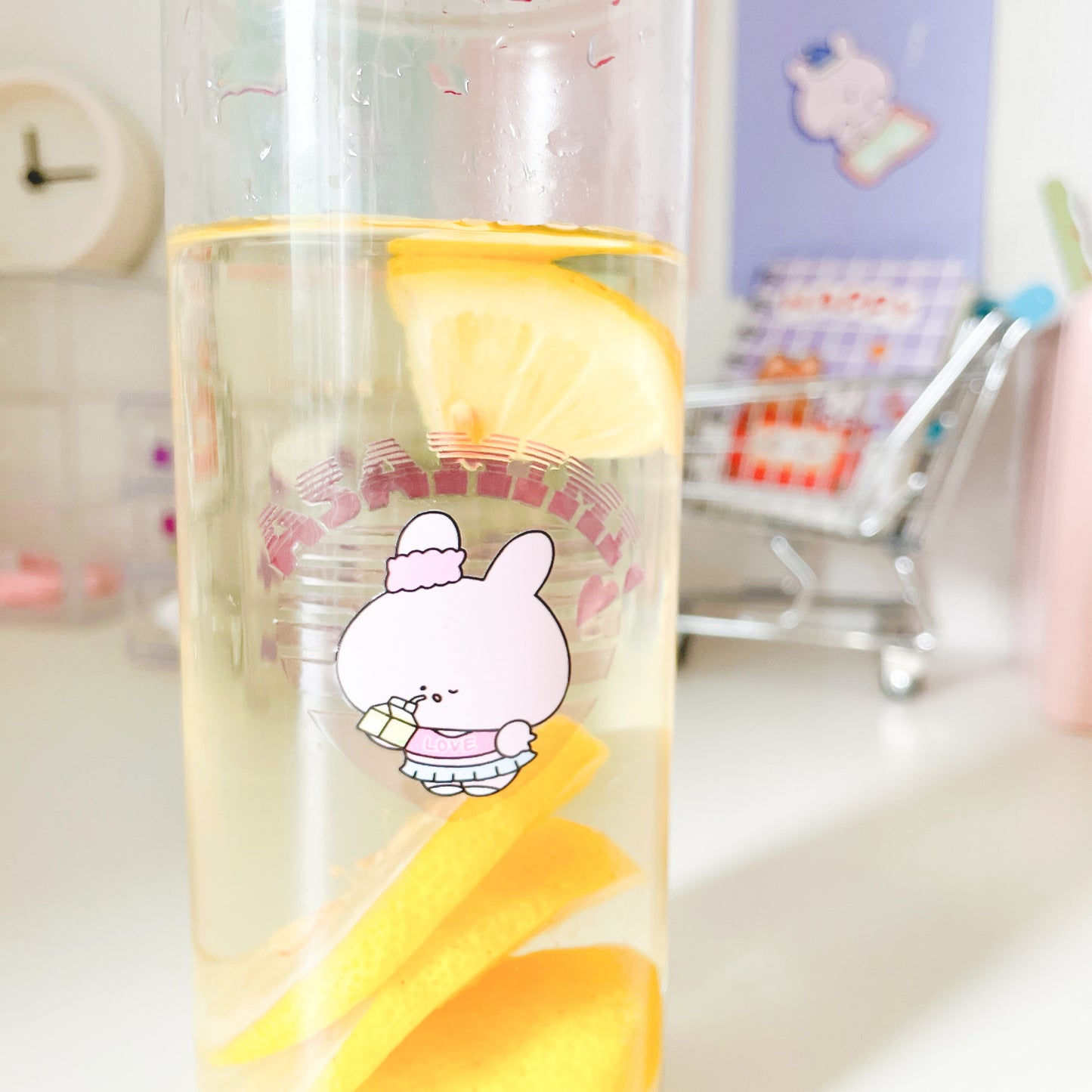 [Asamimi-chan] Clear bottle 500ml [Made to order]