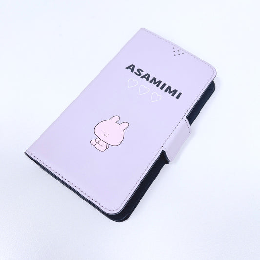 [Asamimi-chan] Notebook type smartphone case (iPhone & Android)