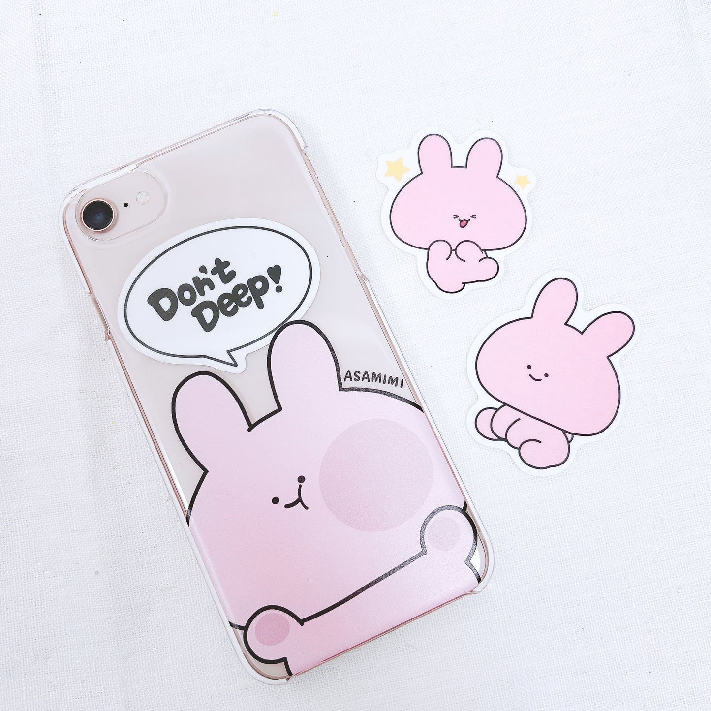 [Asamimi-chan] Smartphone case compatible with almost all models (BASIC) [Made to order]
