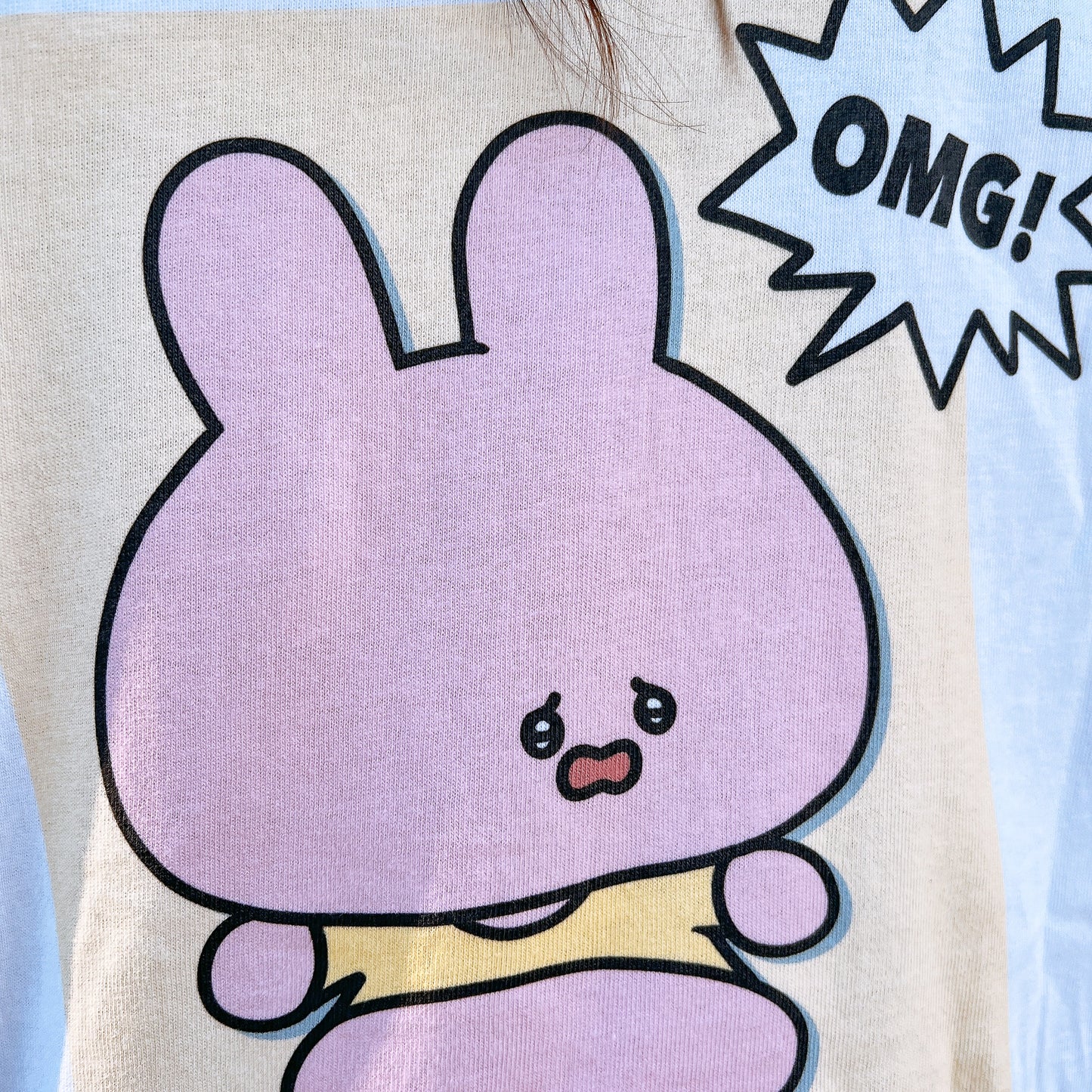 【あさみみちゃん】半袖プリントTシャツ（OMG）