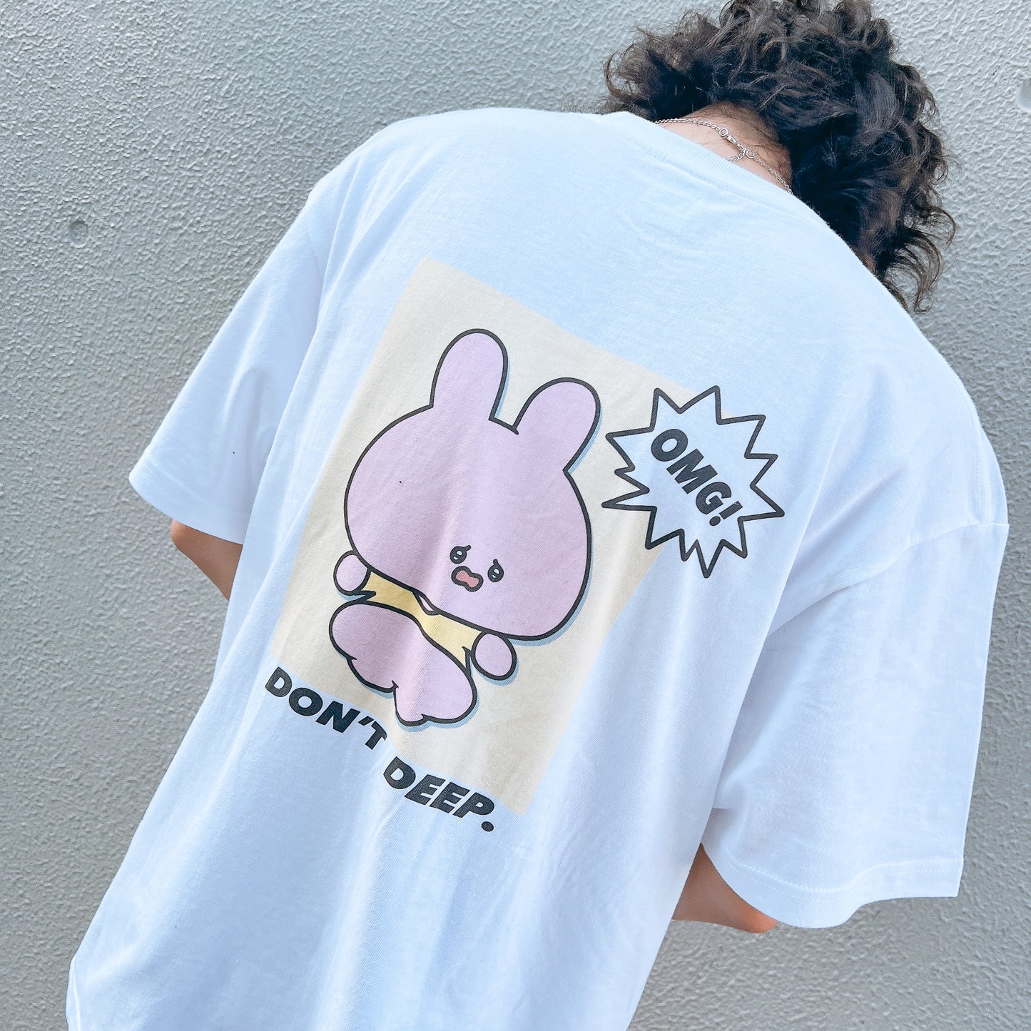 【あさみみちゃん】半袖プリントTシャツ（OMG）