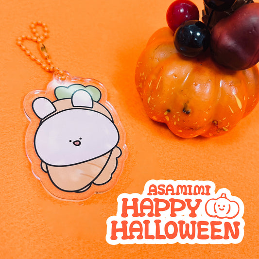 [Asamimi-chan] Porte-clés en acrylique (Happy Halloween) [Expédié fin octobre]