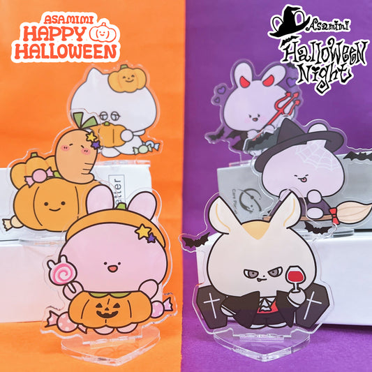 [Asamimi-chan] Halloween Random Acsta Complete Set (6 pieces) [Shipped in late October]