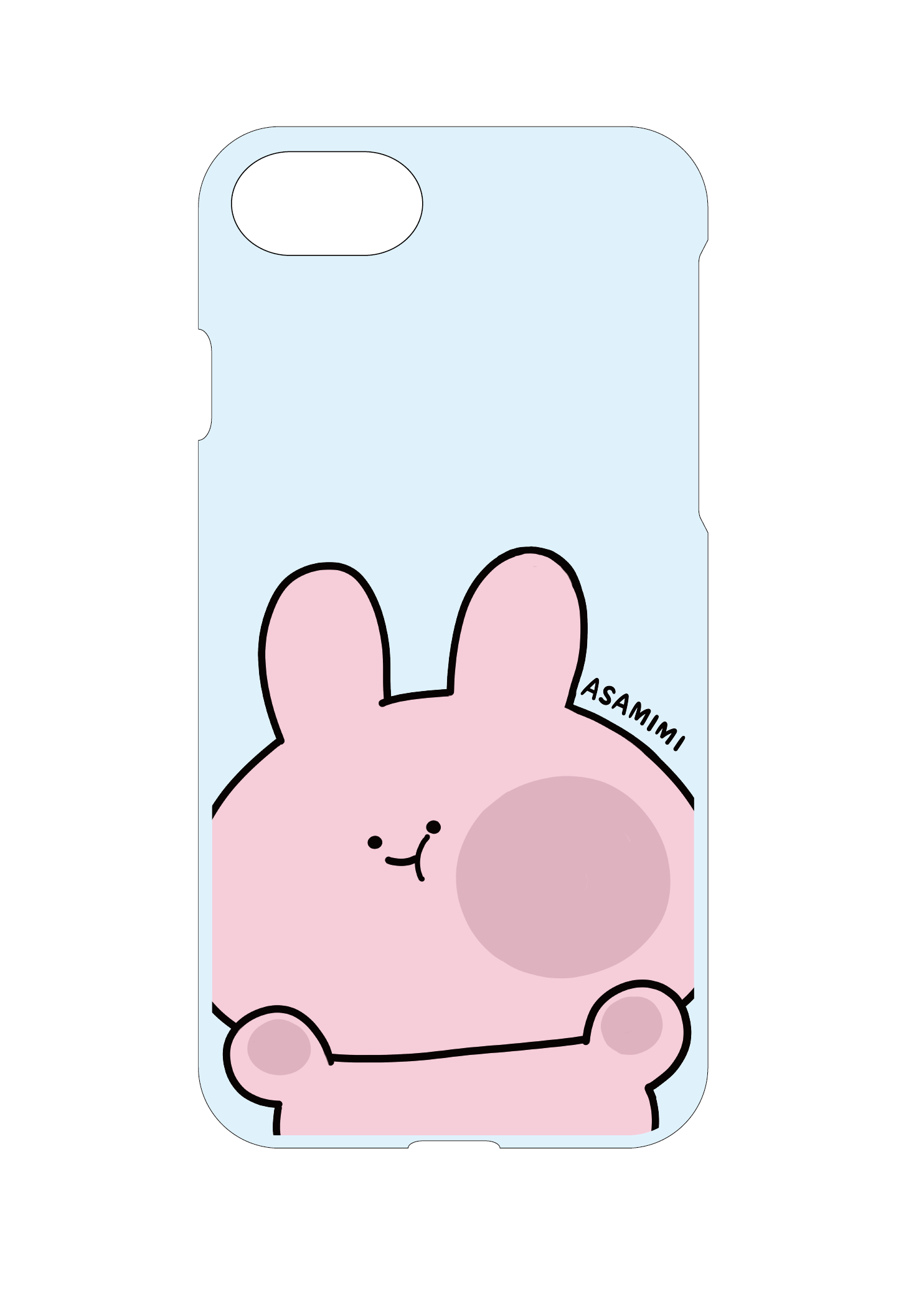 あさみみちゃん】ほぼ全機種対応スマホケース（BASIC
