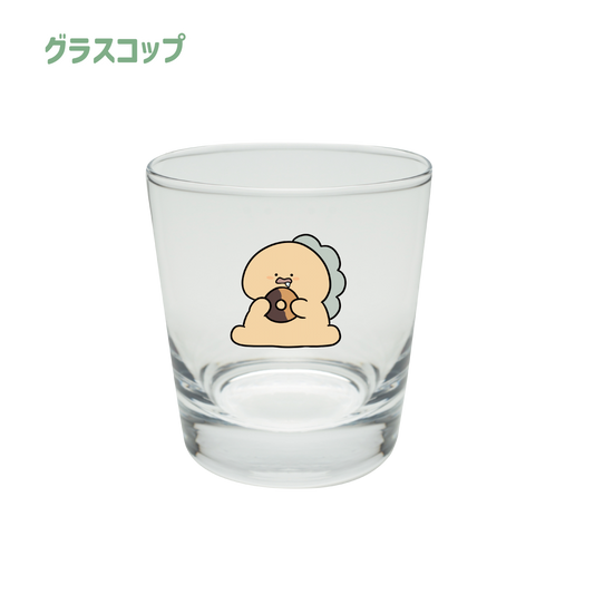 [Troublesome Zaurus] Glass Cup (Troubled Zaurus) [Shipped in early June]