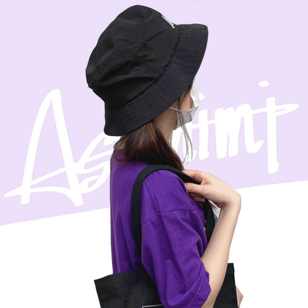 [Asamimi-chan] Embroidered bucket hat (ASAMIMI) [Shipped in mid-October]